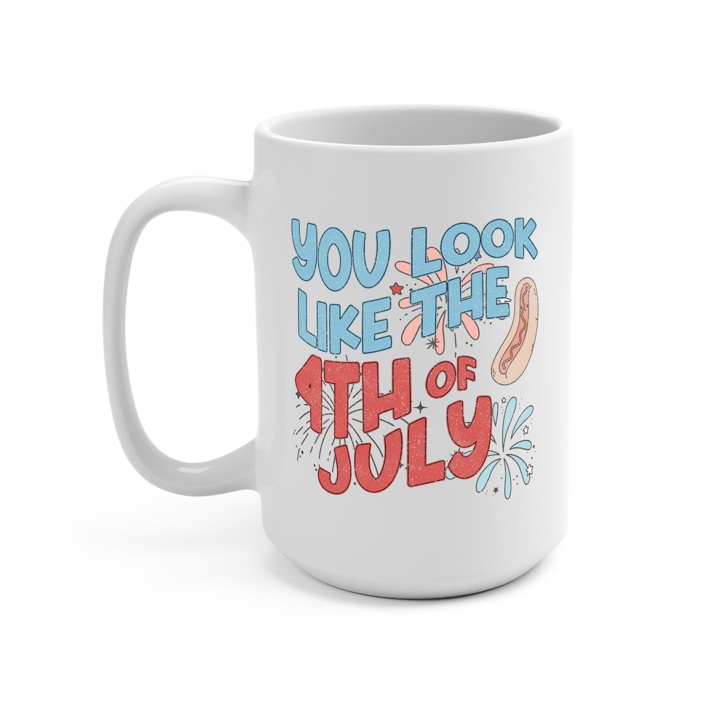 4th Of July Glass Cup, Mug & Tumbler with Lid and Straw - Starry Skies Austin