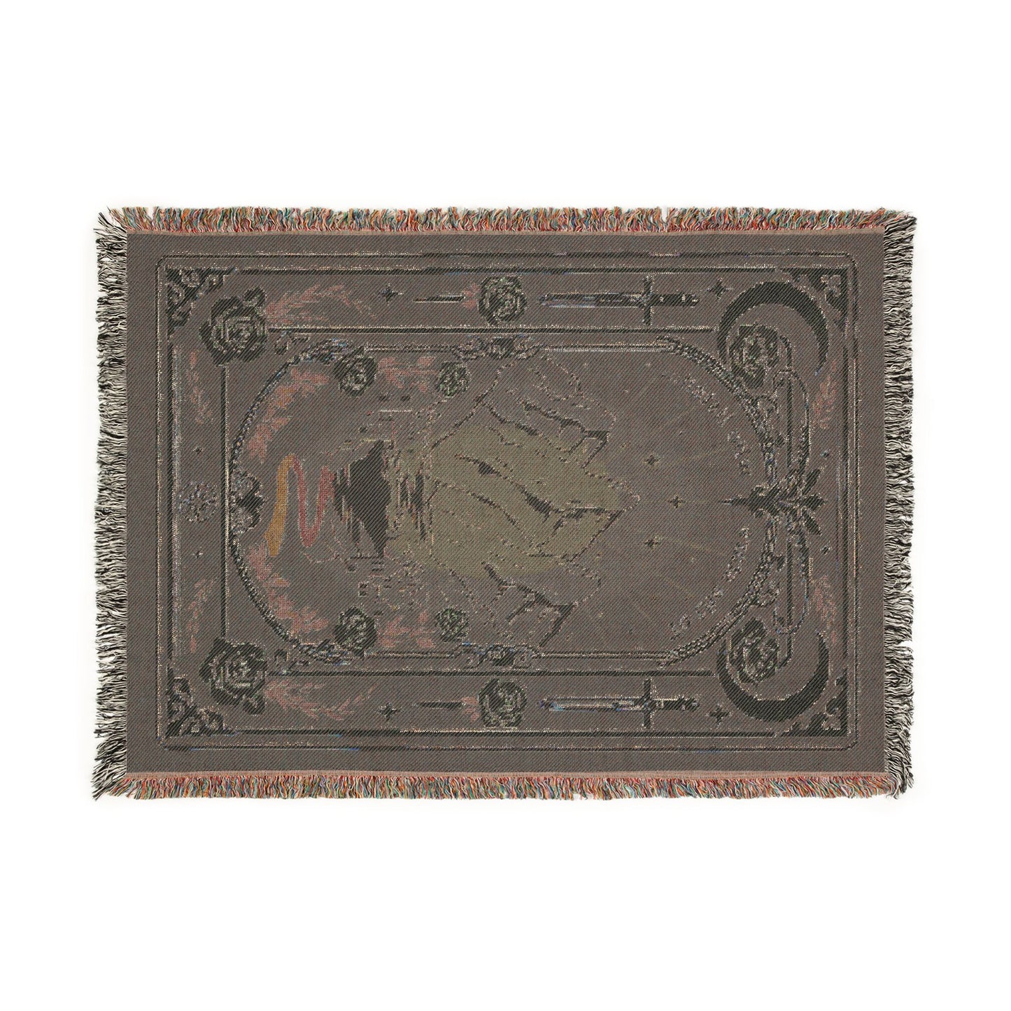To The Stars Who Listen Woven Blanket