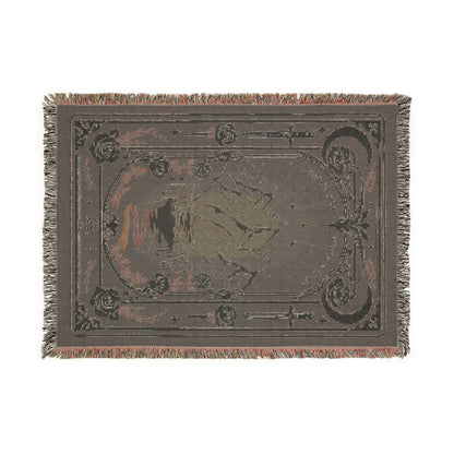 To The Stars Who Listen Woven Blanket