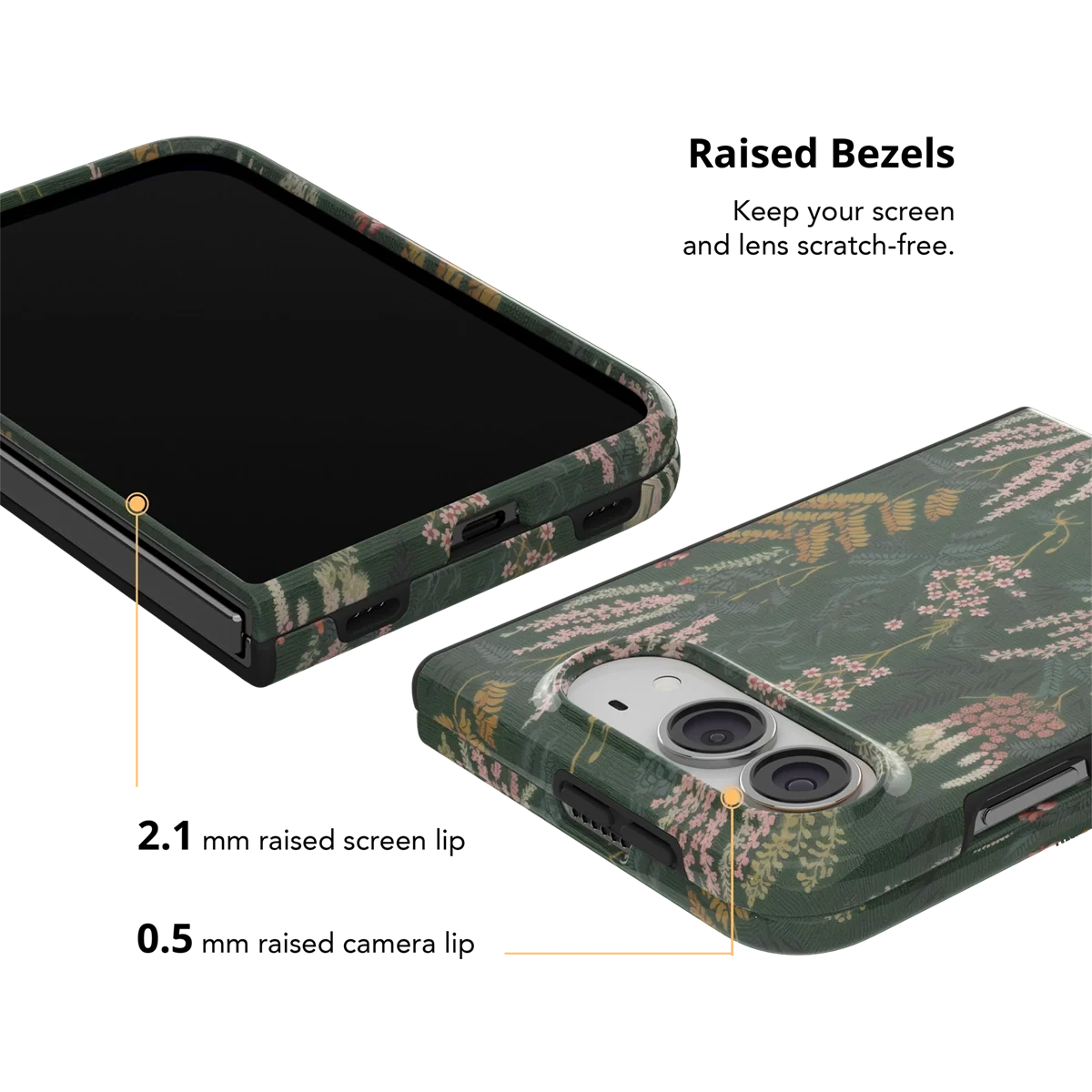 Heather & Hearth | Dark Academia Floral iPhone Case