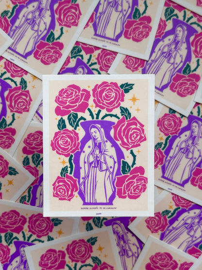 Virgencita Jumbo Sticker