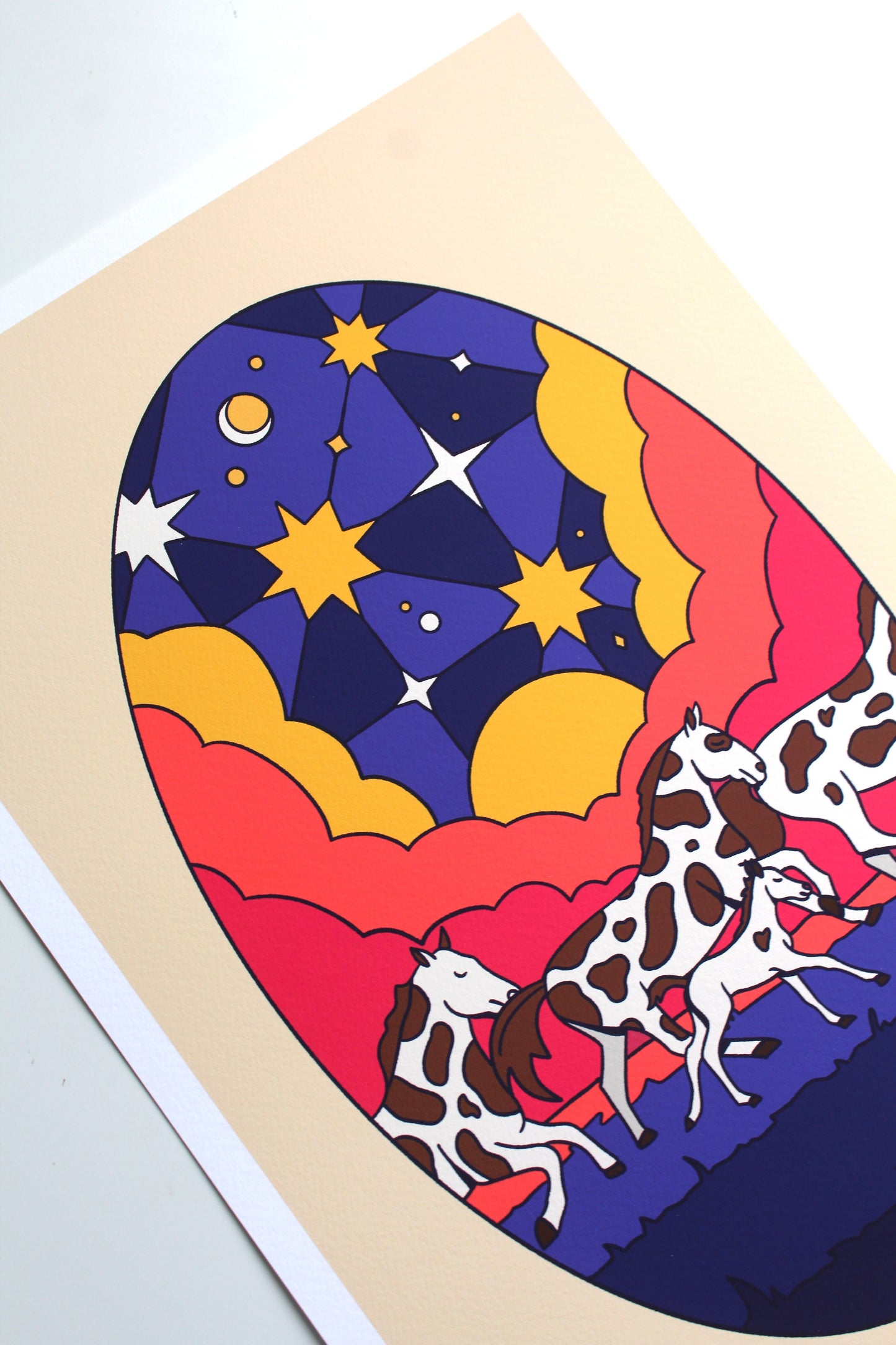 Desert Horses - Limited Edition Art Print