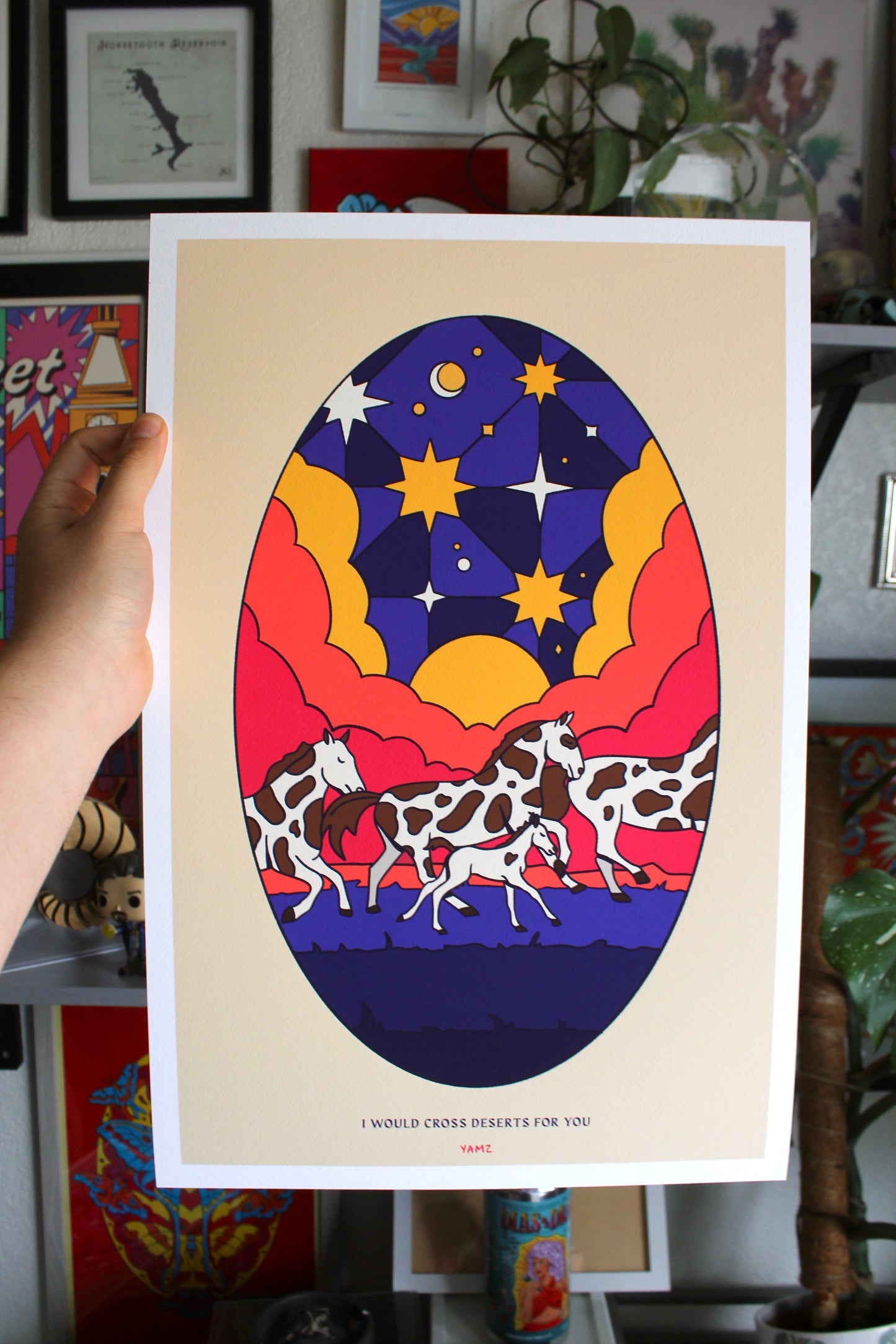Desert Horses - Limited Edition Art Print