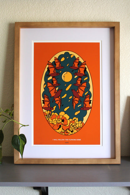 Mexican Bat Migration - Limited Edition Art Prints