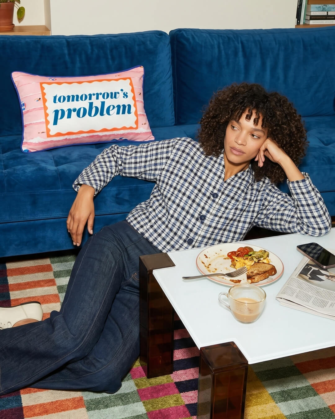 tomorrow's problem pillow