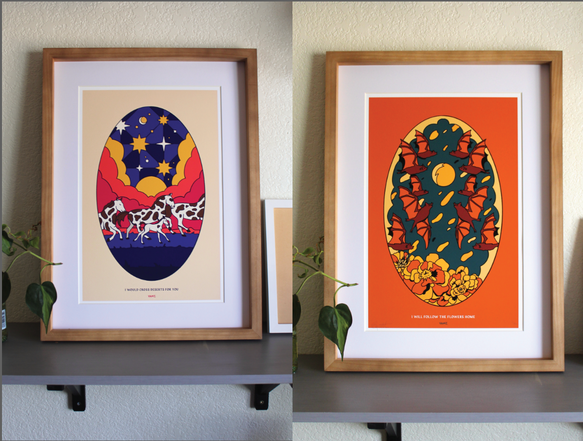 Desert Horses - Limited Edition Art Print