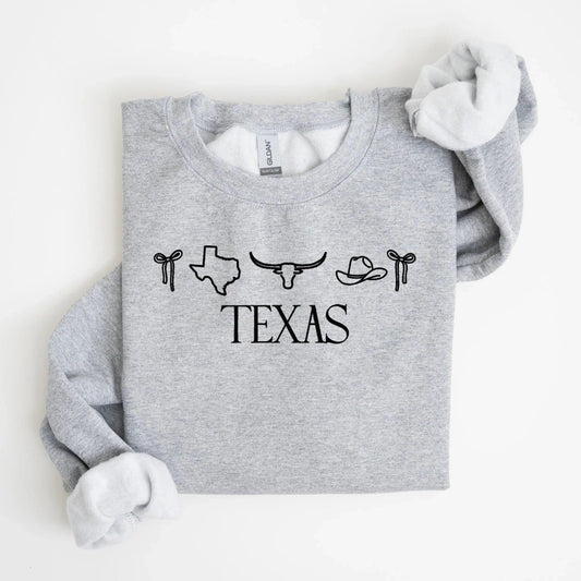 Texas Embroidered Sweatshirt
