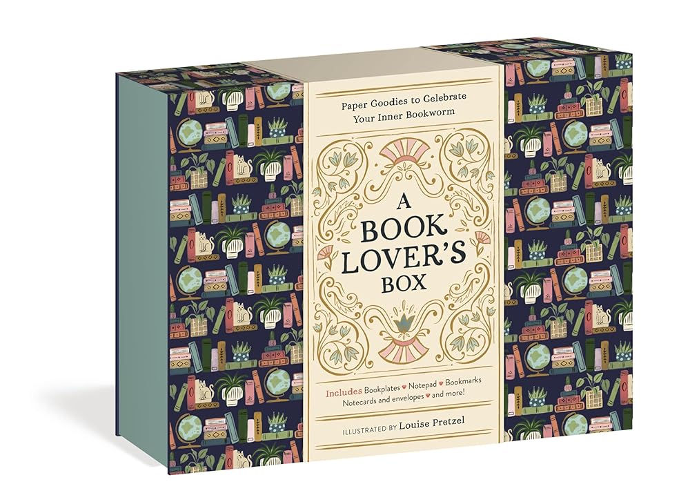 A Book Lover's Box: Paper Goodies to Celebrate Your Inner Bookworm by Workman Publishing, Louise Pretzel - Starry Skies Austin