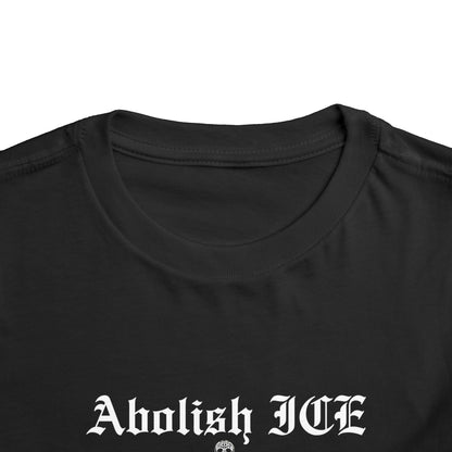 Abolish ICE Skeleton Knight Toddler Graphic Tee - Starry Skies Austin
