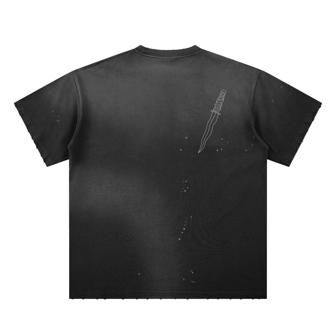 Acker Metal Slinger Distressed tee - Starry Skies Austin