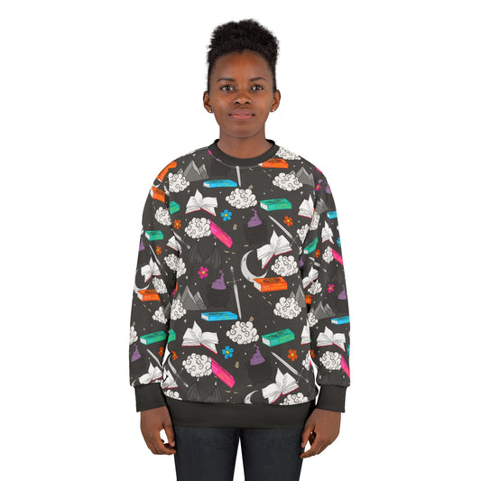 ACOTAR Inspired Graphic Sweatshirt - Starry Skies Austin