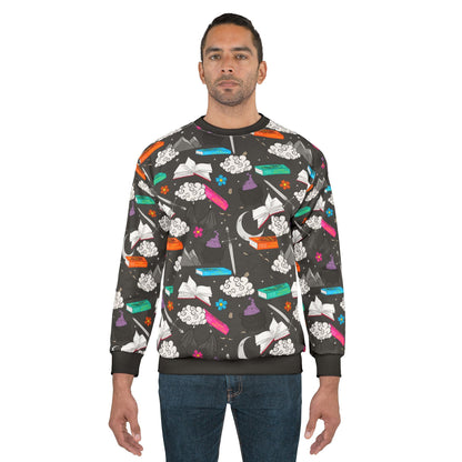 ACOTAR Inspired Graphic Sweatshirt - Starry Skies Austin