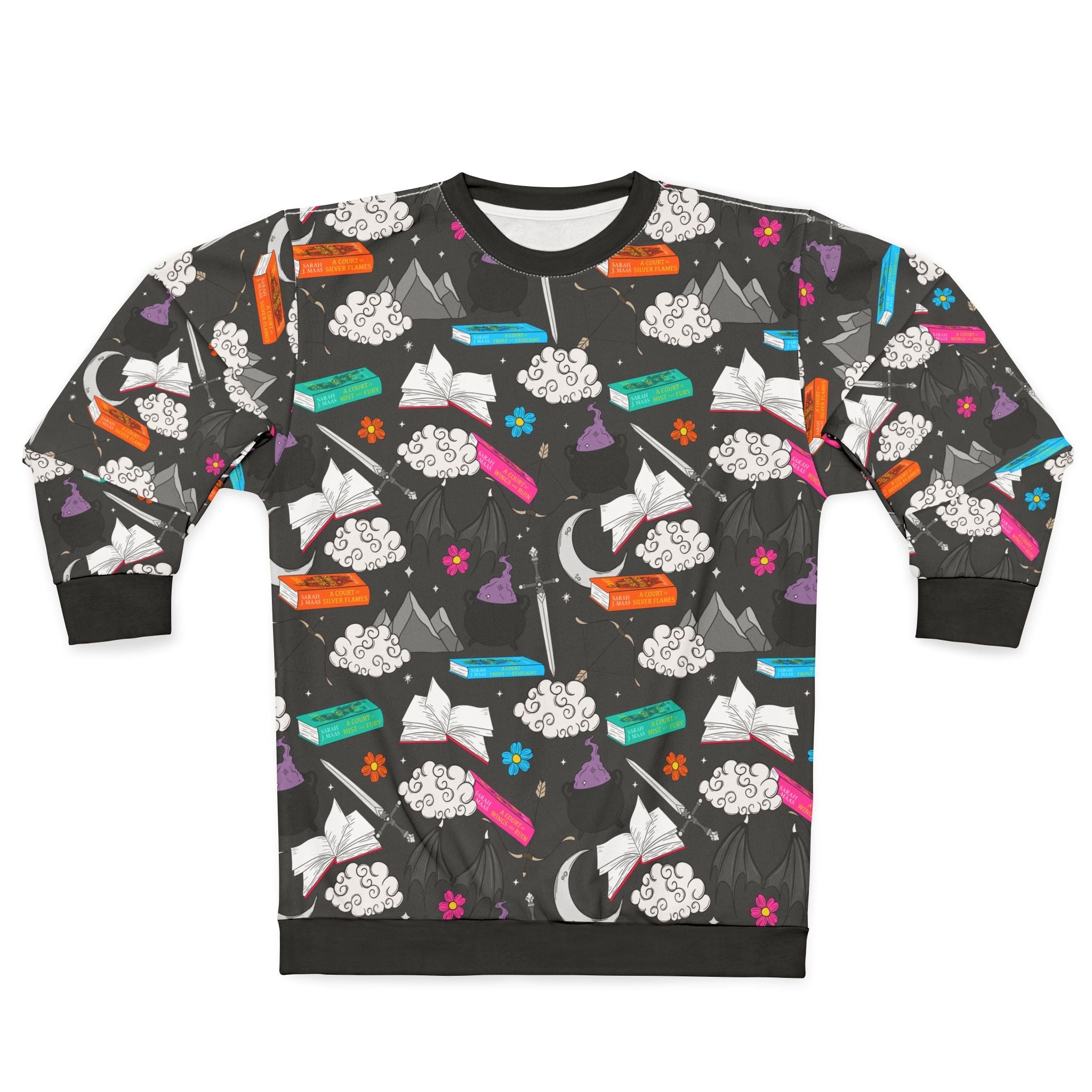 ACOTAR Inspired Graphic Sweatshirt - Starry Skies Austin