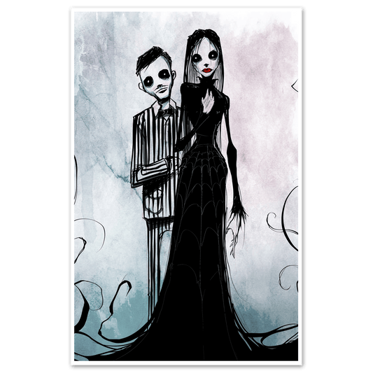 Addams Print - Starry Skies Austin