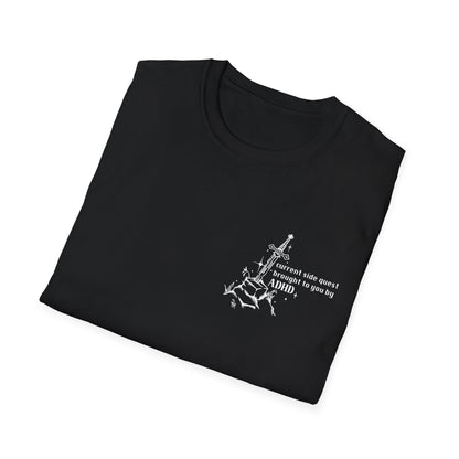 ADHD Sidequest Softstyle Tee - Starry Skies Austin