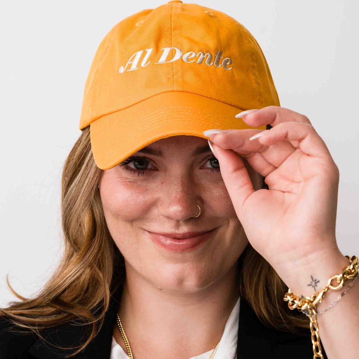 Al Dente Baseball Hat - Starry Skies Austin