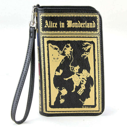 Alice In Wonderland Book Wallet Wristlet - Starry Skies Austin