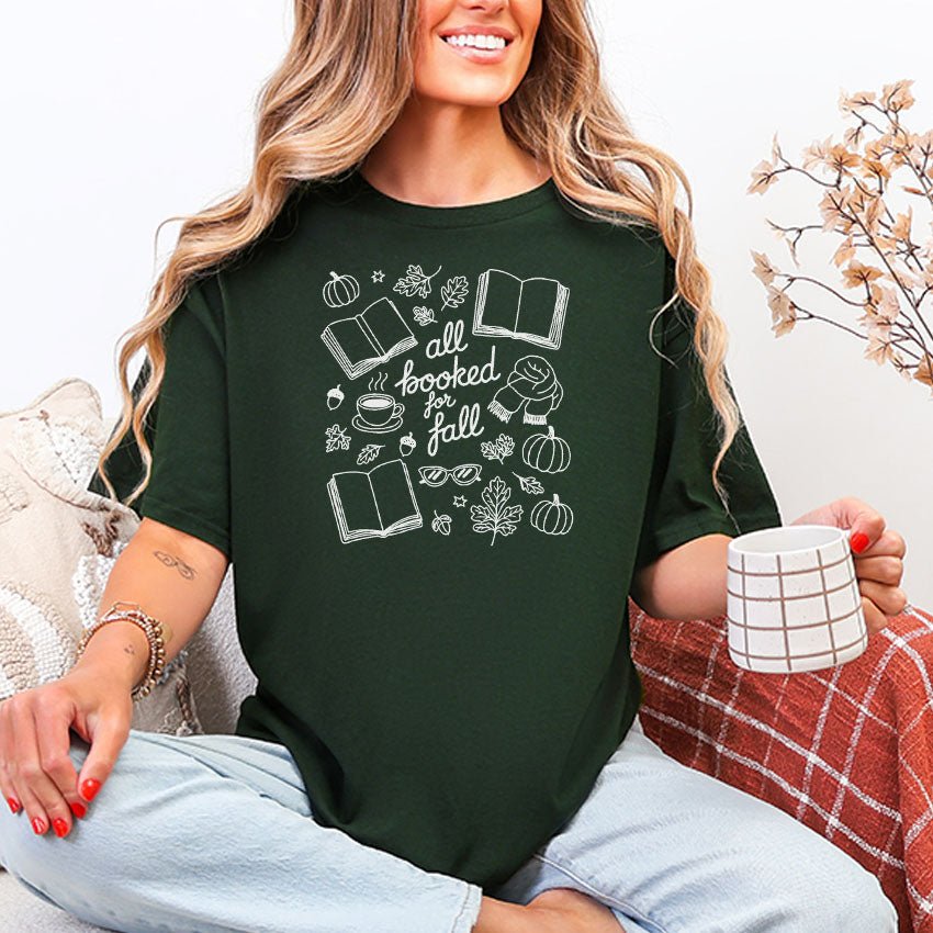 All Booked for Fall Gildan Softstyle Shirt - Starry Skies Austin