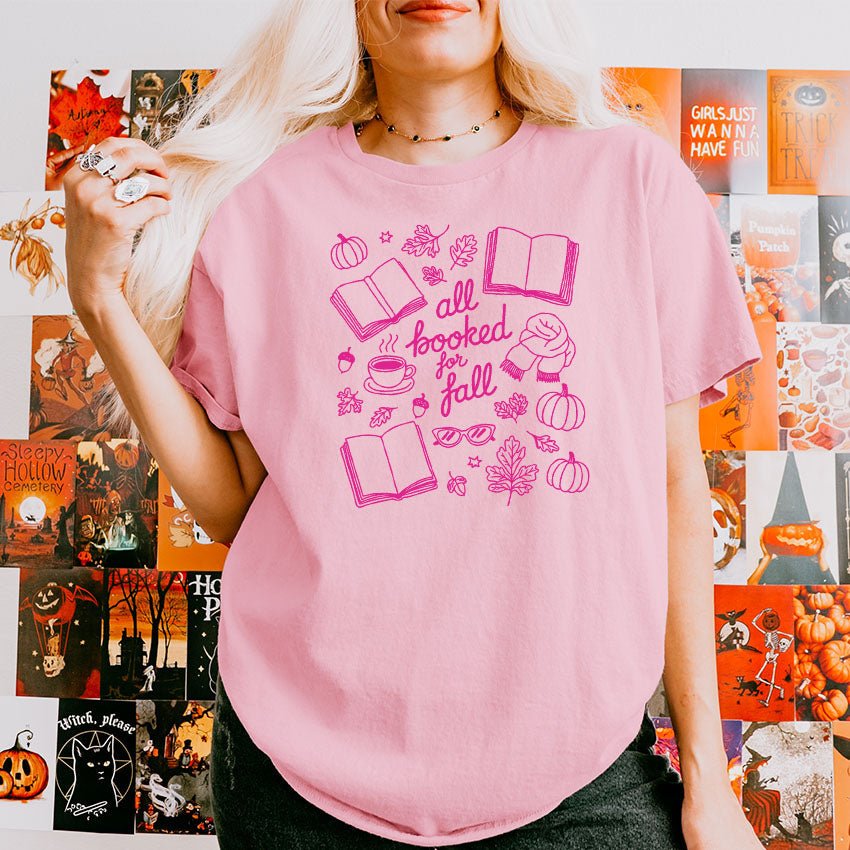 All Booked for Fall Gildan Softstyle Shirt - Starry Skies Austin