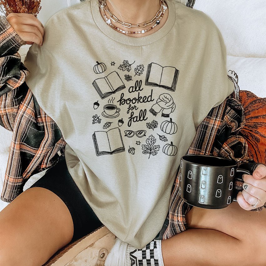 All Booked for Fall Gildan Softstyle Shirt - Starry Skies Austin