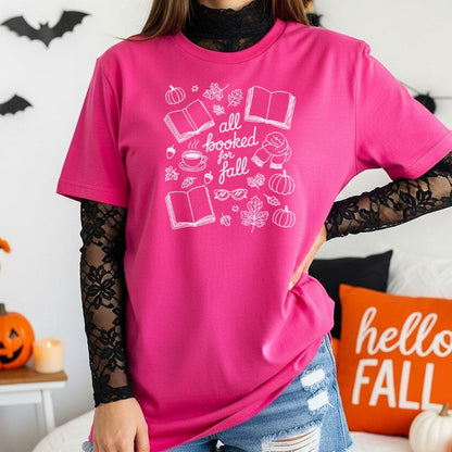 All Booked for Fall Gildan Softstyle Shirt - Starry Skies Austin