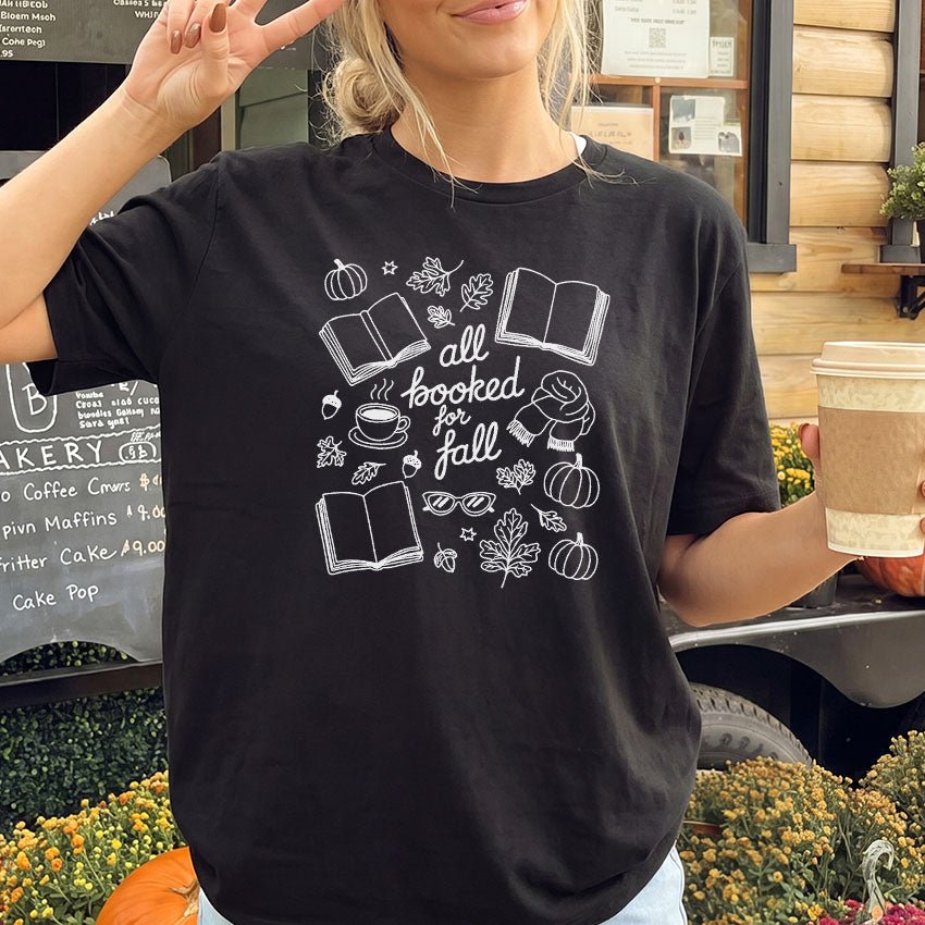 All Booked for Fall Gildan Softstyle Shirt - Starry Skies Austin