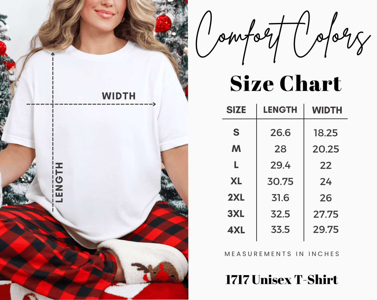 All I Want for Christmas is More Books Heavyweight Comfort Colors Shirt - Starry Skies Austin