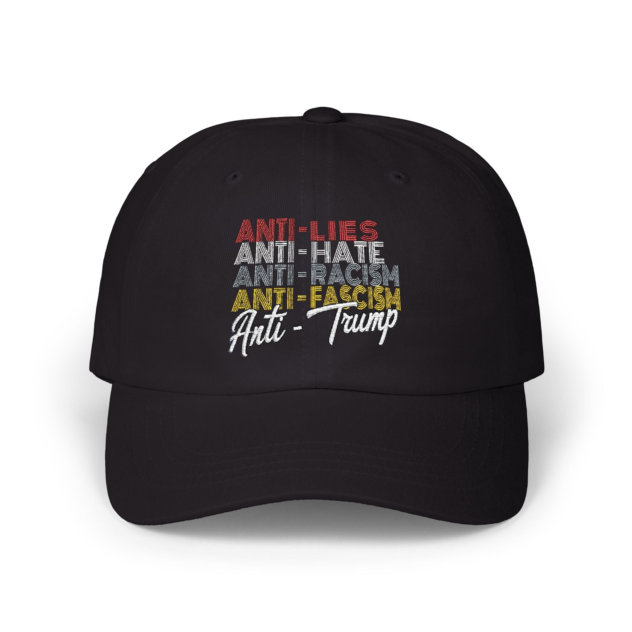 Anti Hate Embroidered Dad Hat - Starry Skies Austin