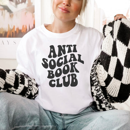 Anti-Social Book Club Heavyweight Comfort Colors Shirt - Starry Skies Austin