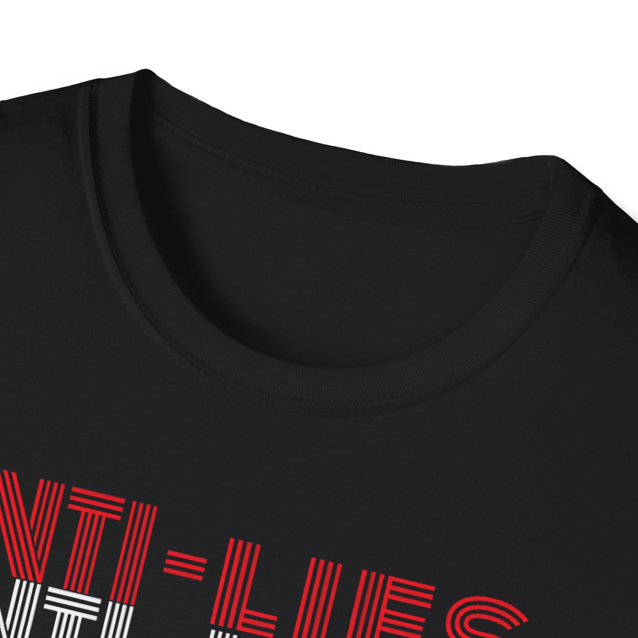 Anti - Trump Statement Softstyle Tee - Starry Skies Austin