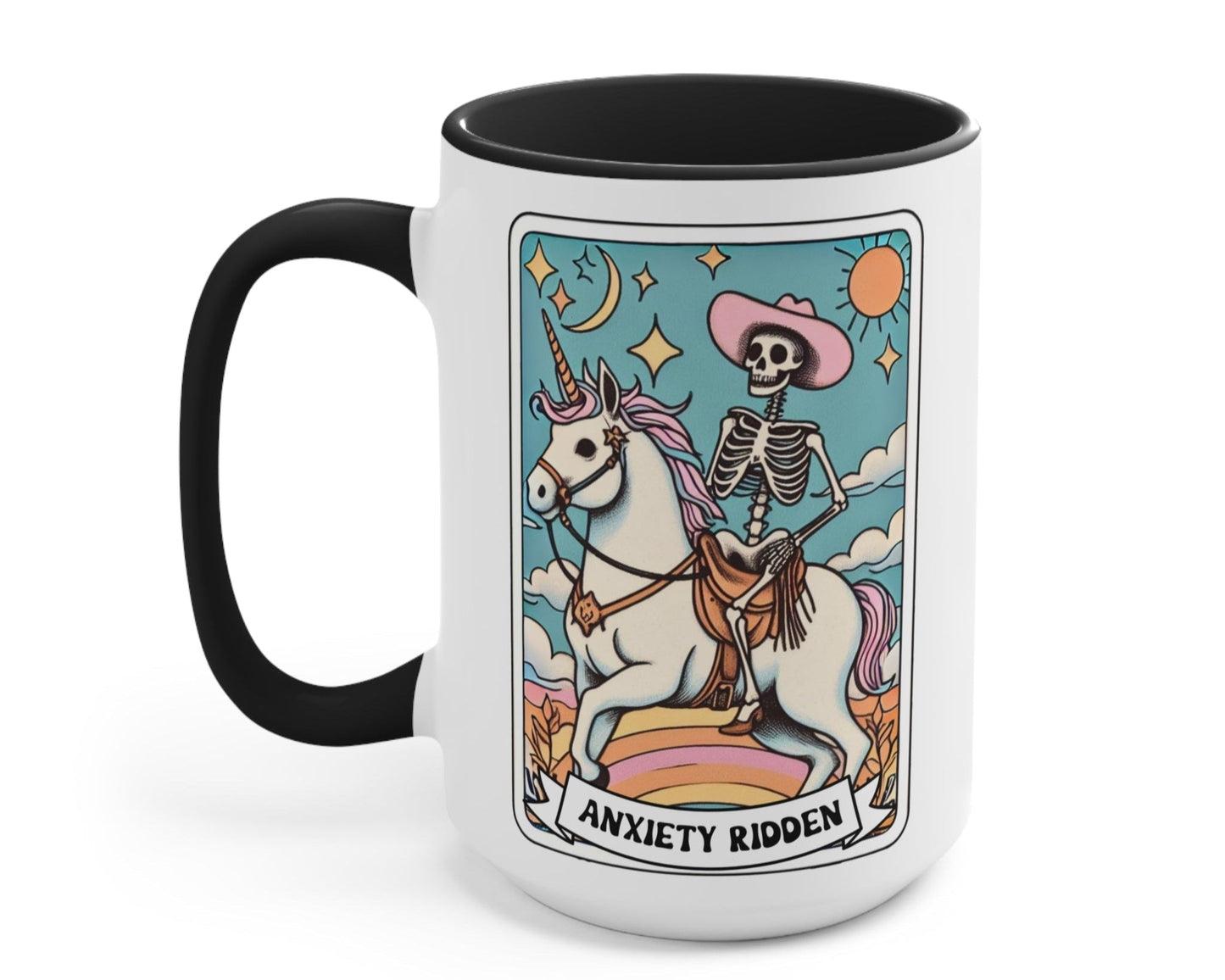 Anxiety Ridden Tarot Mug - Starry Skies Austin
