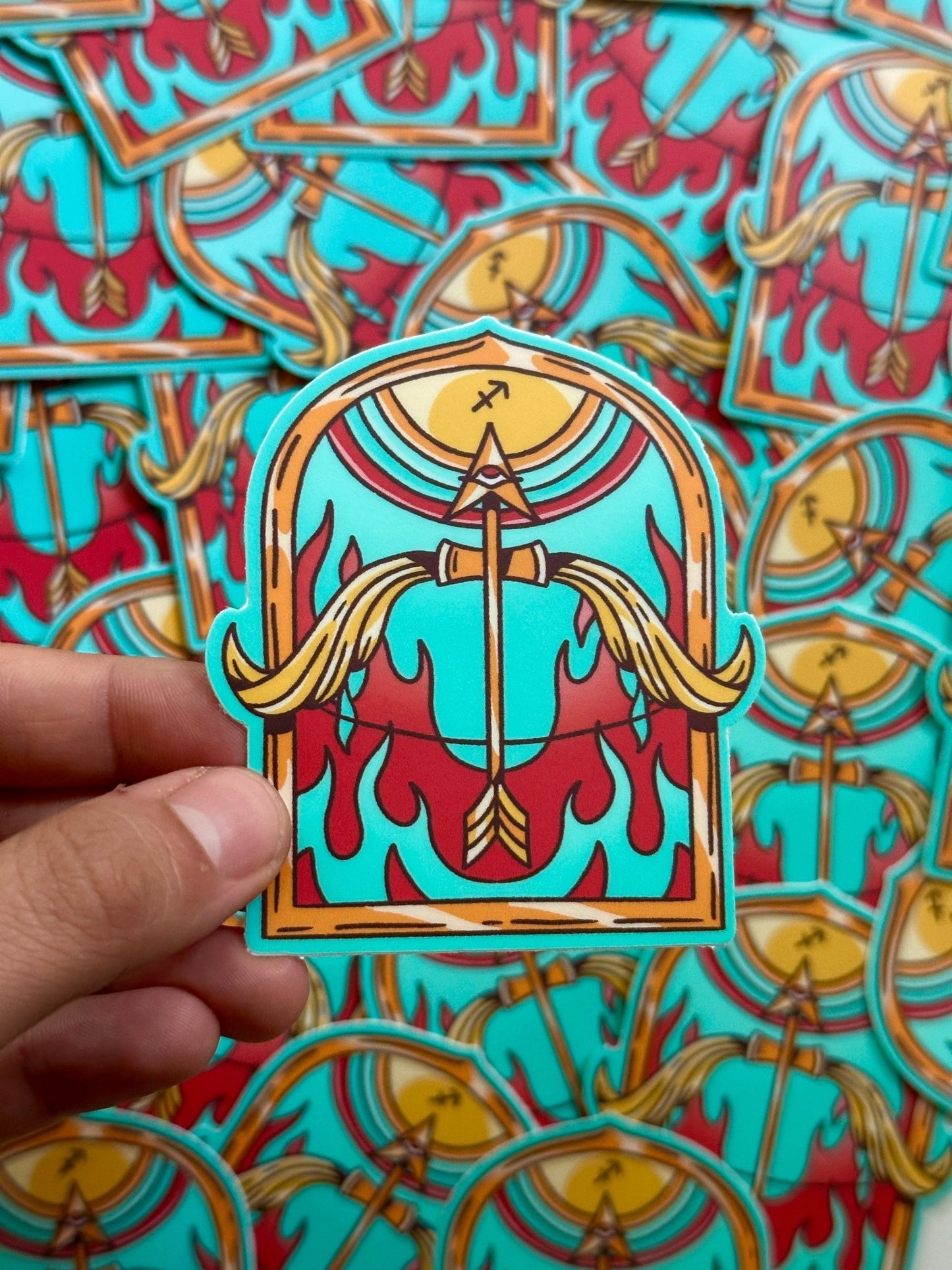 Astrology Sign Stickers - Yamz Heralds of the divine - Starry Skies Austin