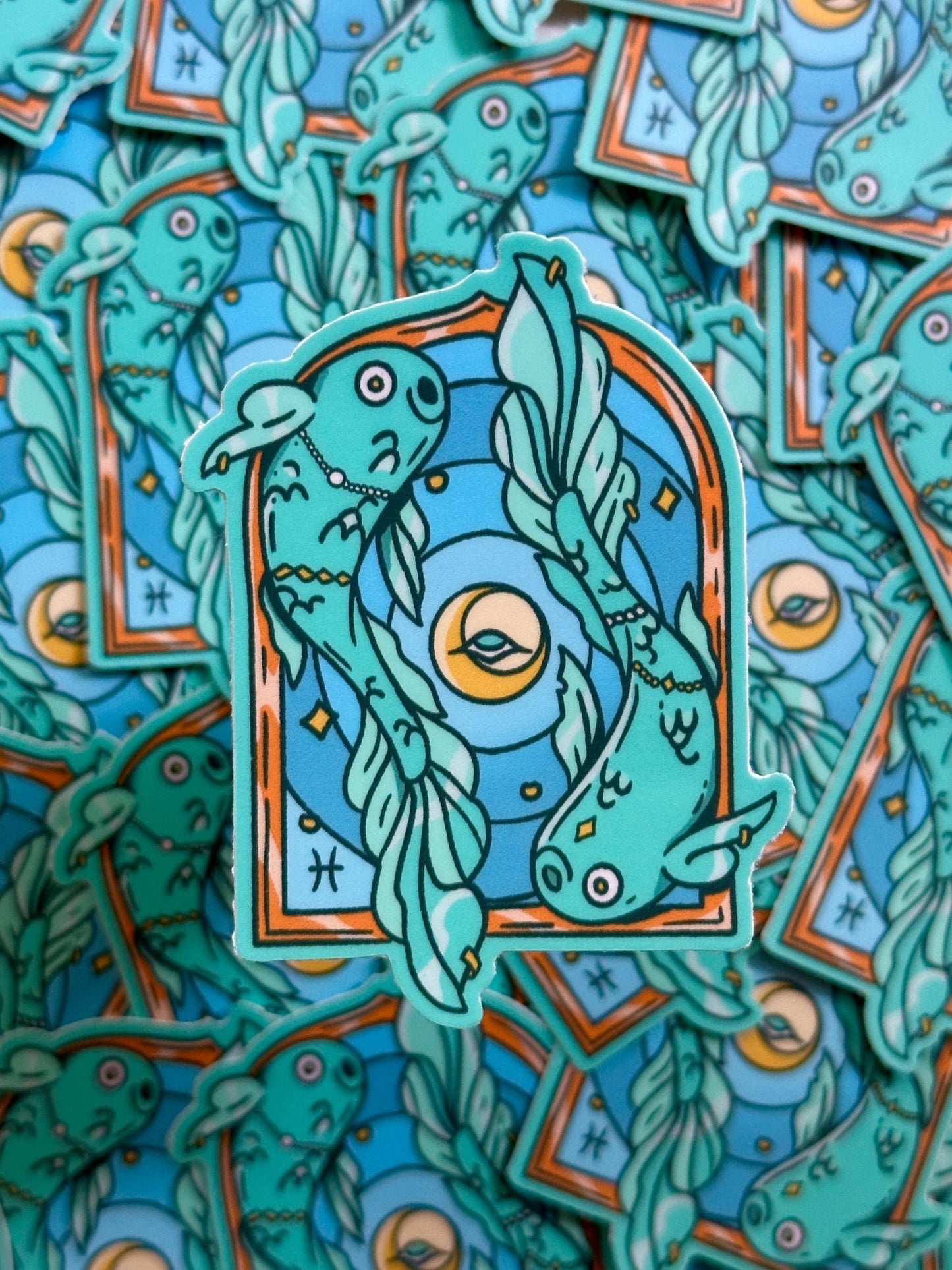 Astrology Sign Stickers - Yamz Heralds of the divine - Starry Skies Austin