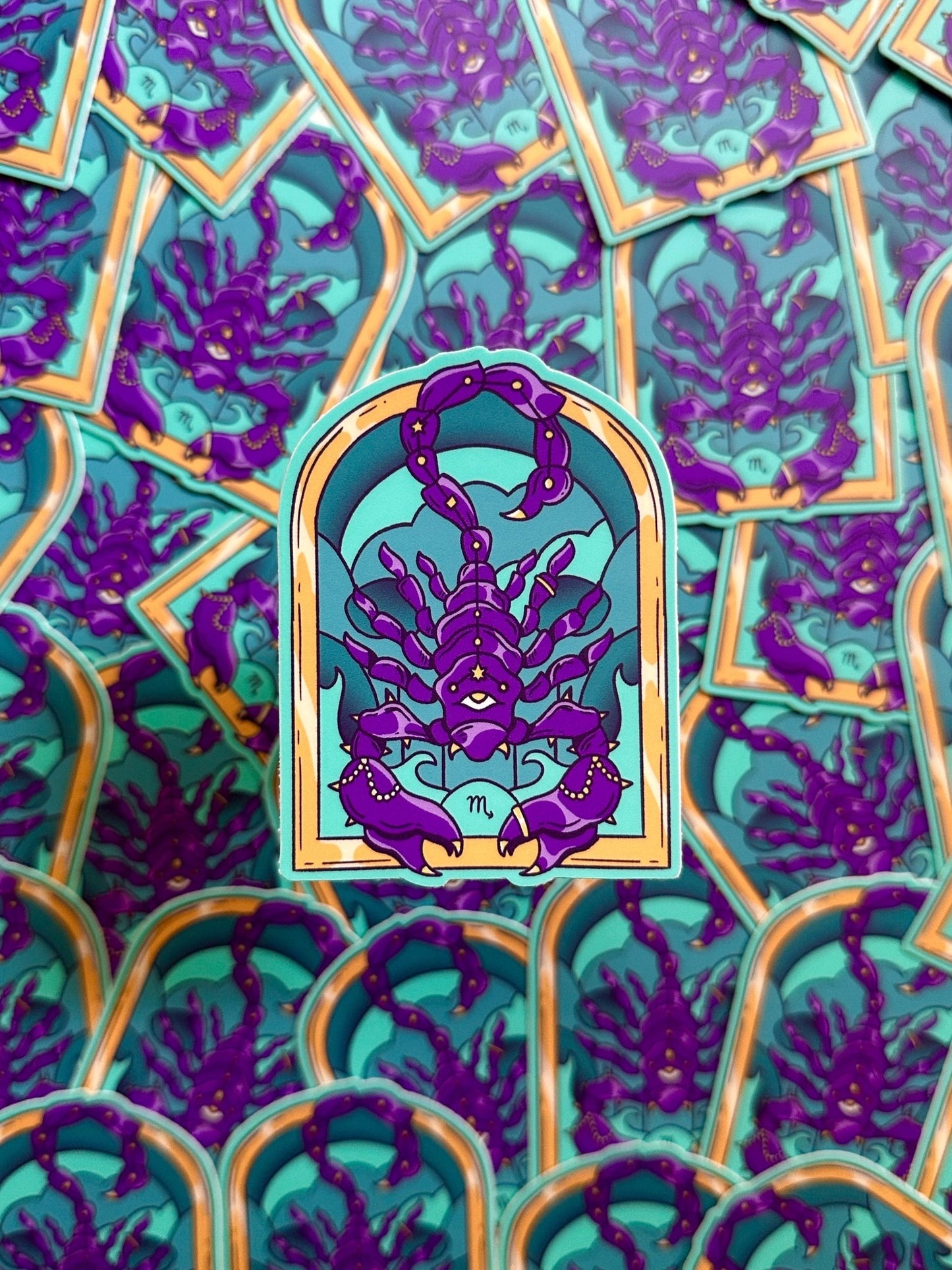 Astrology Sign Stickers - Yamz Heralds of the divine - Starry Skies Austin