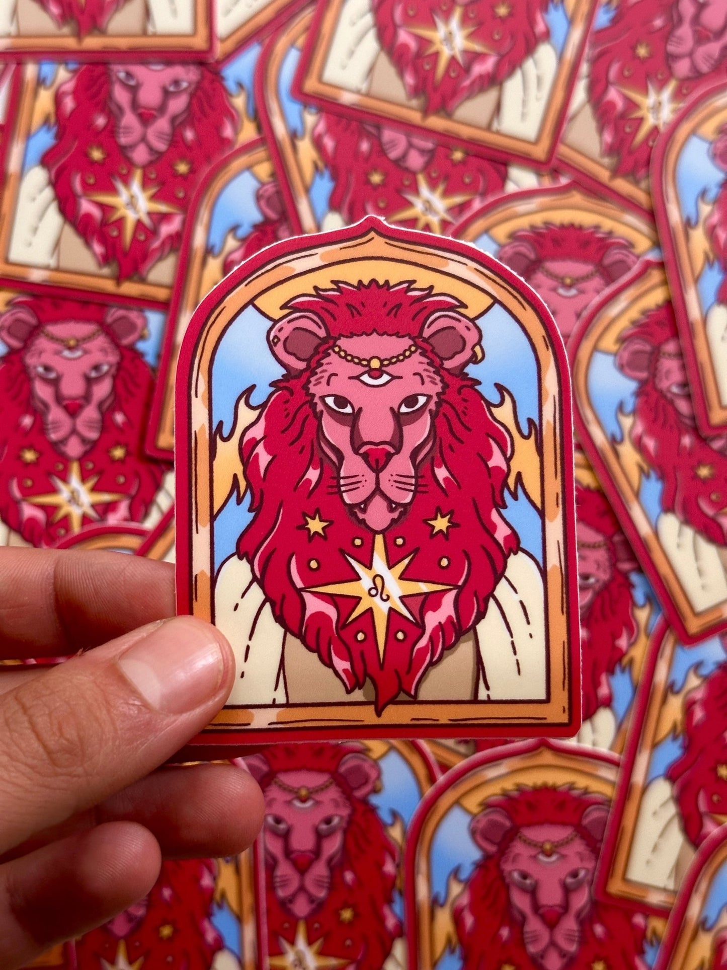 Astrology Sign Stickers - Yamz Heralds of the divine - Starry Skies Austin