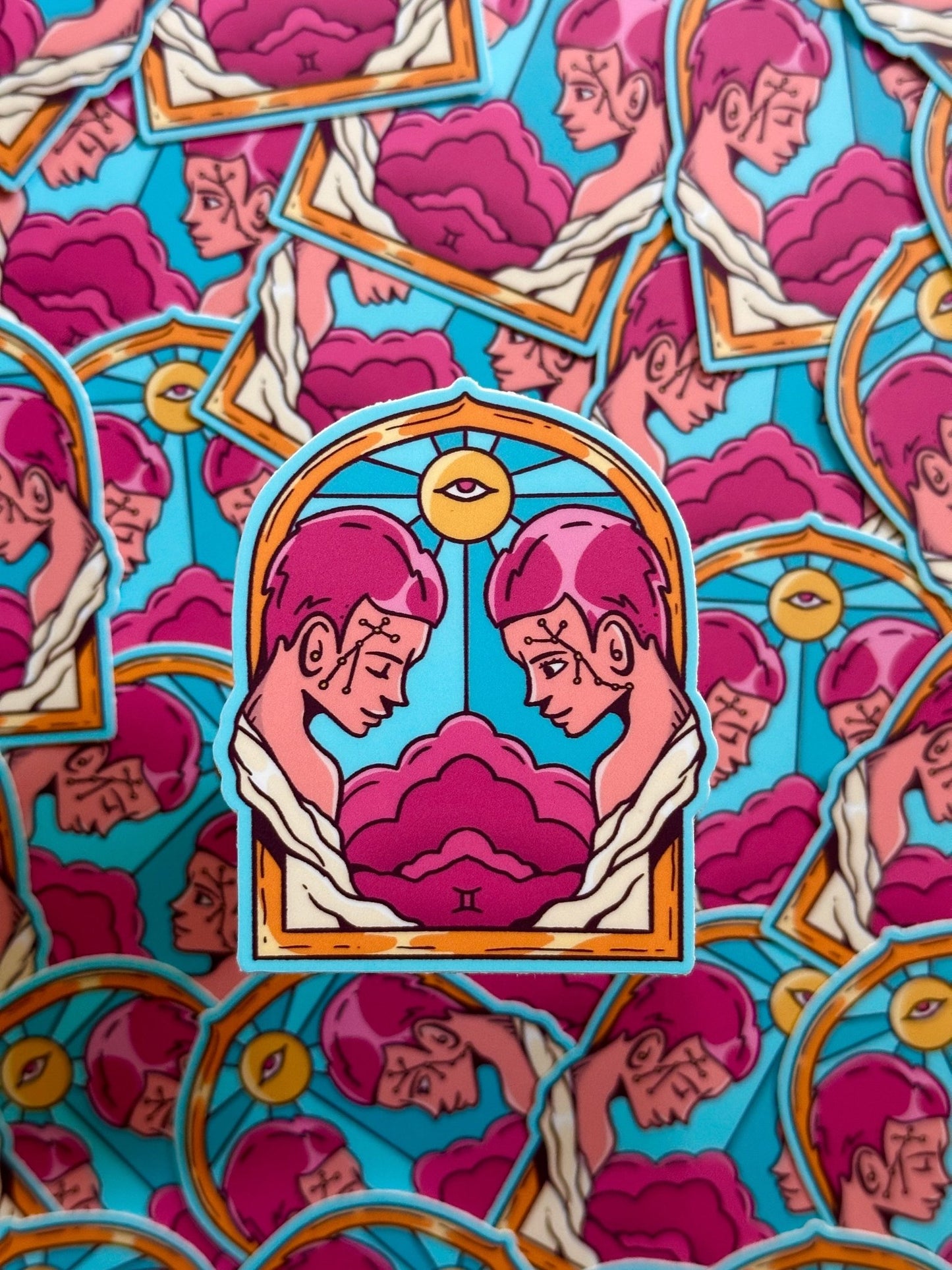 Astrology Sign Stickers - Yamz Heralds of the divine - Starry Skies Austin