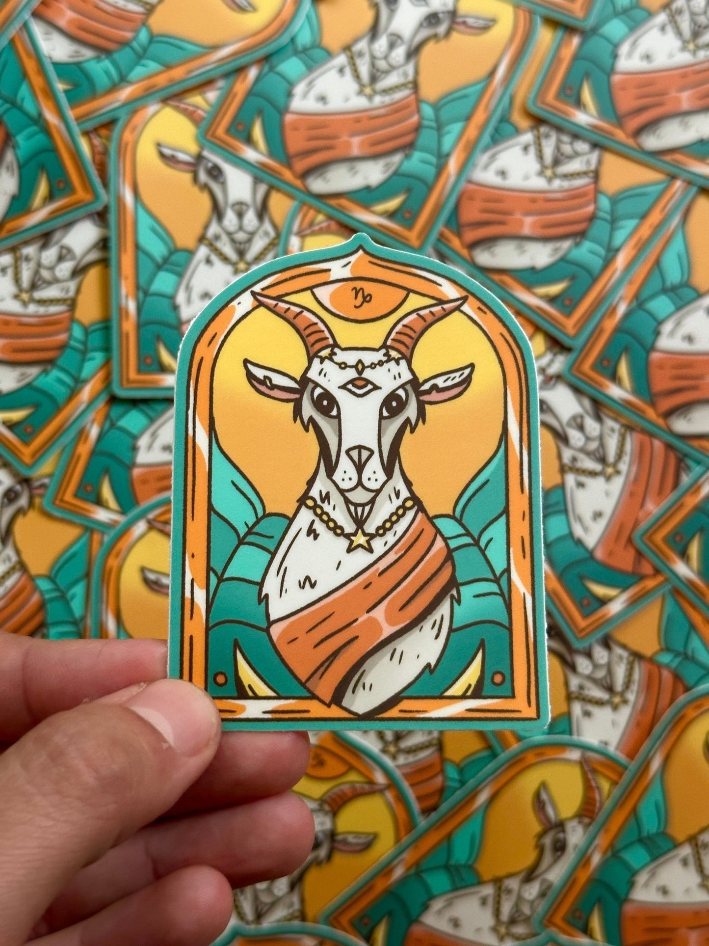 Astrology Sign Stickers - Yamz Heralds of the divine - Starry Skies Austin
