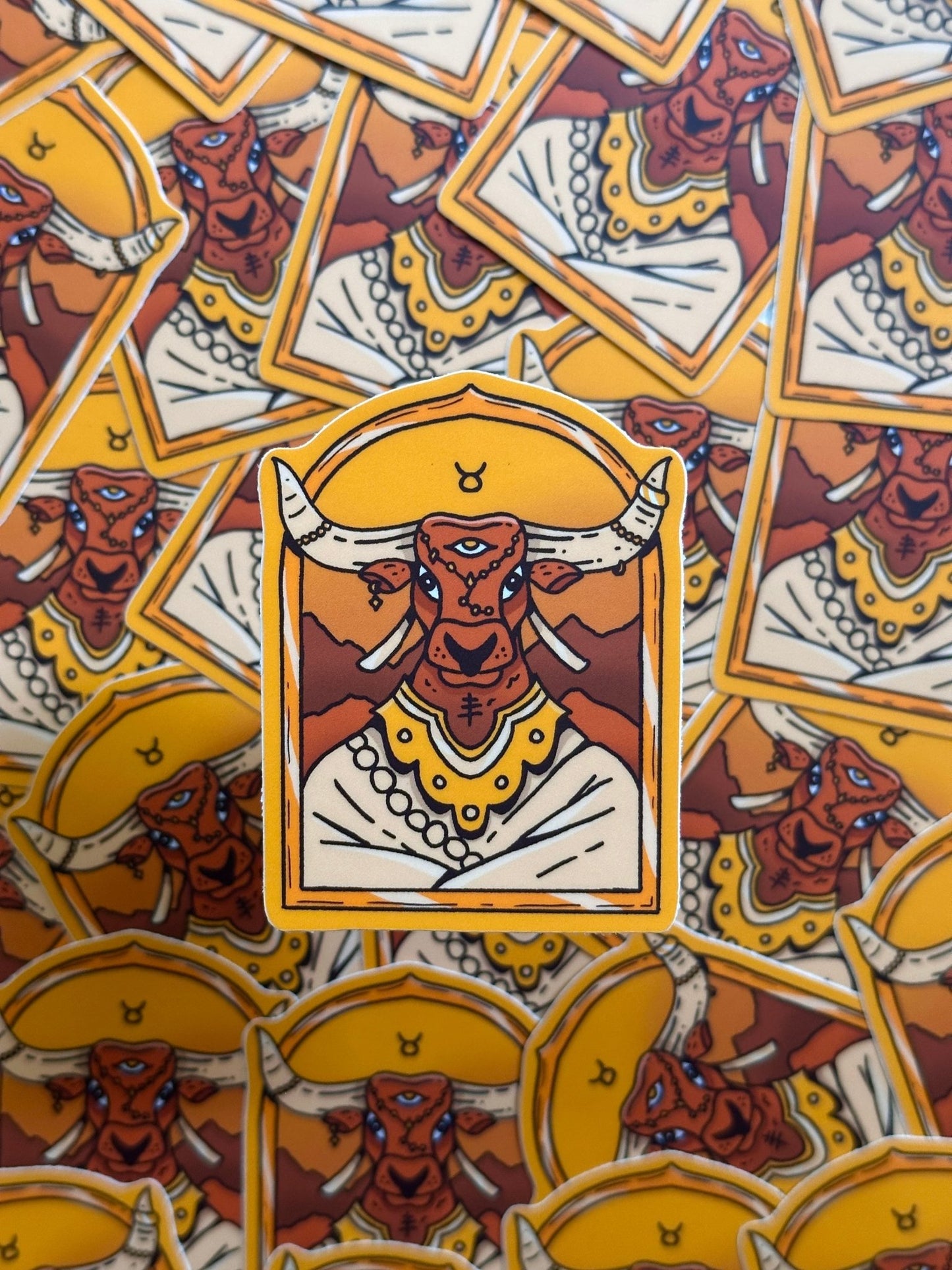 Astrology Sign Stickers - Yamz Heralds of the divine - Starry Skies Austin