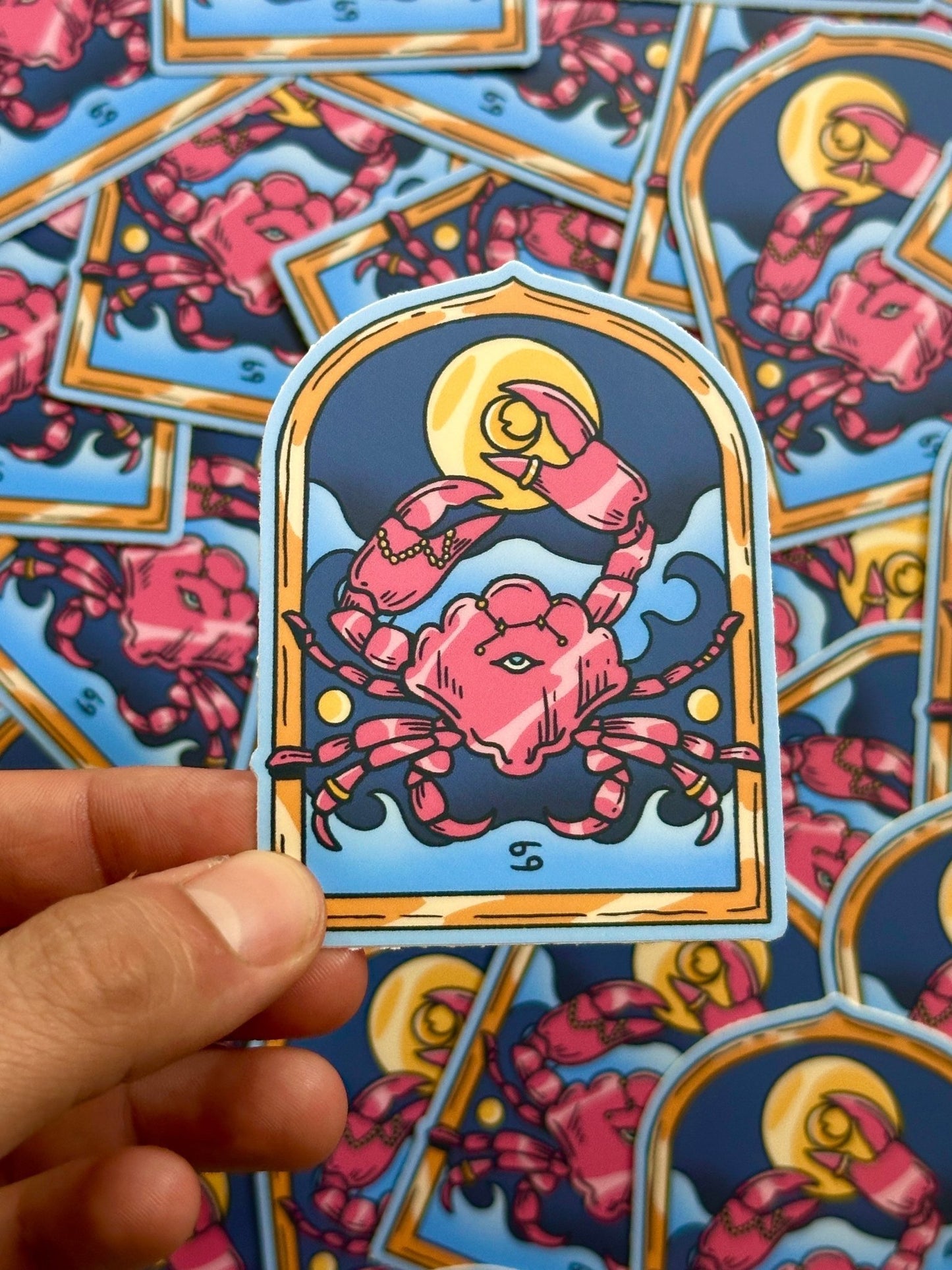 Astrology Sign Stickers - Yamz Heralds of the divine - Starry Skies Austin