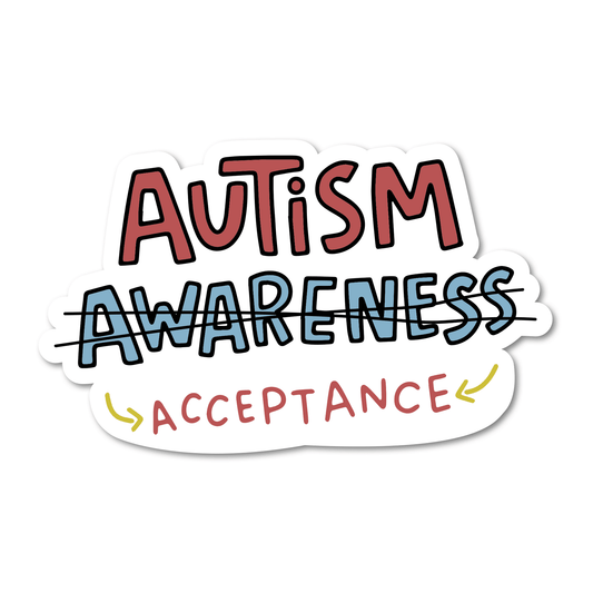 Autism Acceptance Vinyl Sticker - Starry Skies Austin