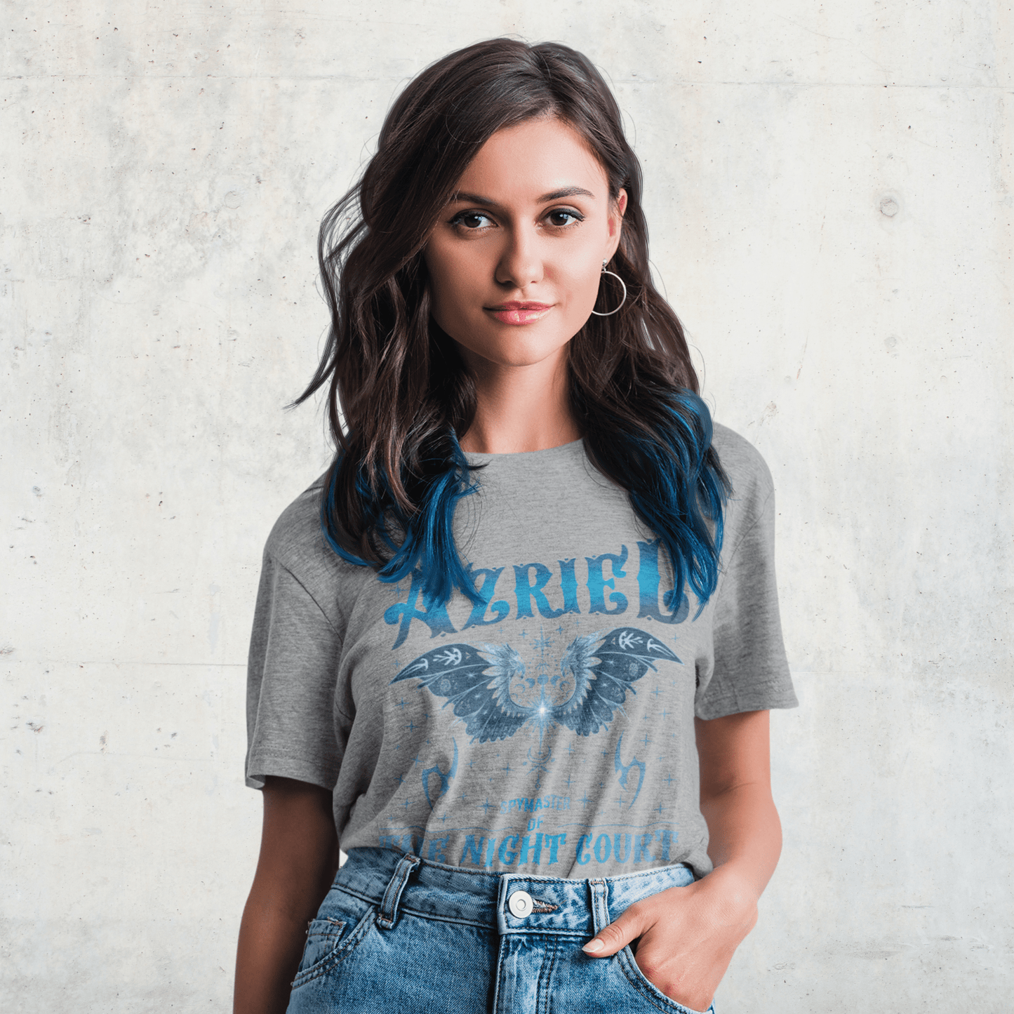 Azriel, The Spymaster Softstyle Bookish Tee - Starry Skies Austin