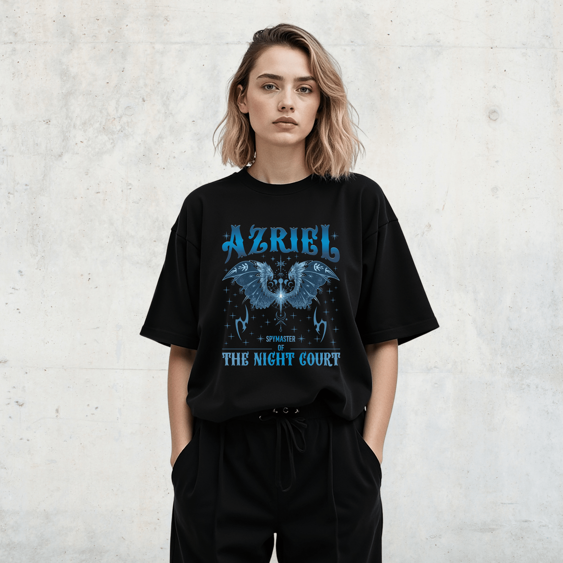 Azriel, The Spymaster Softstyle Bookish Tee - Starry Skies Austin