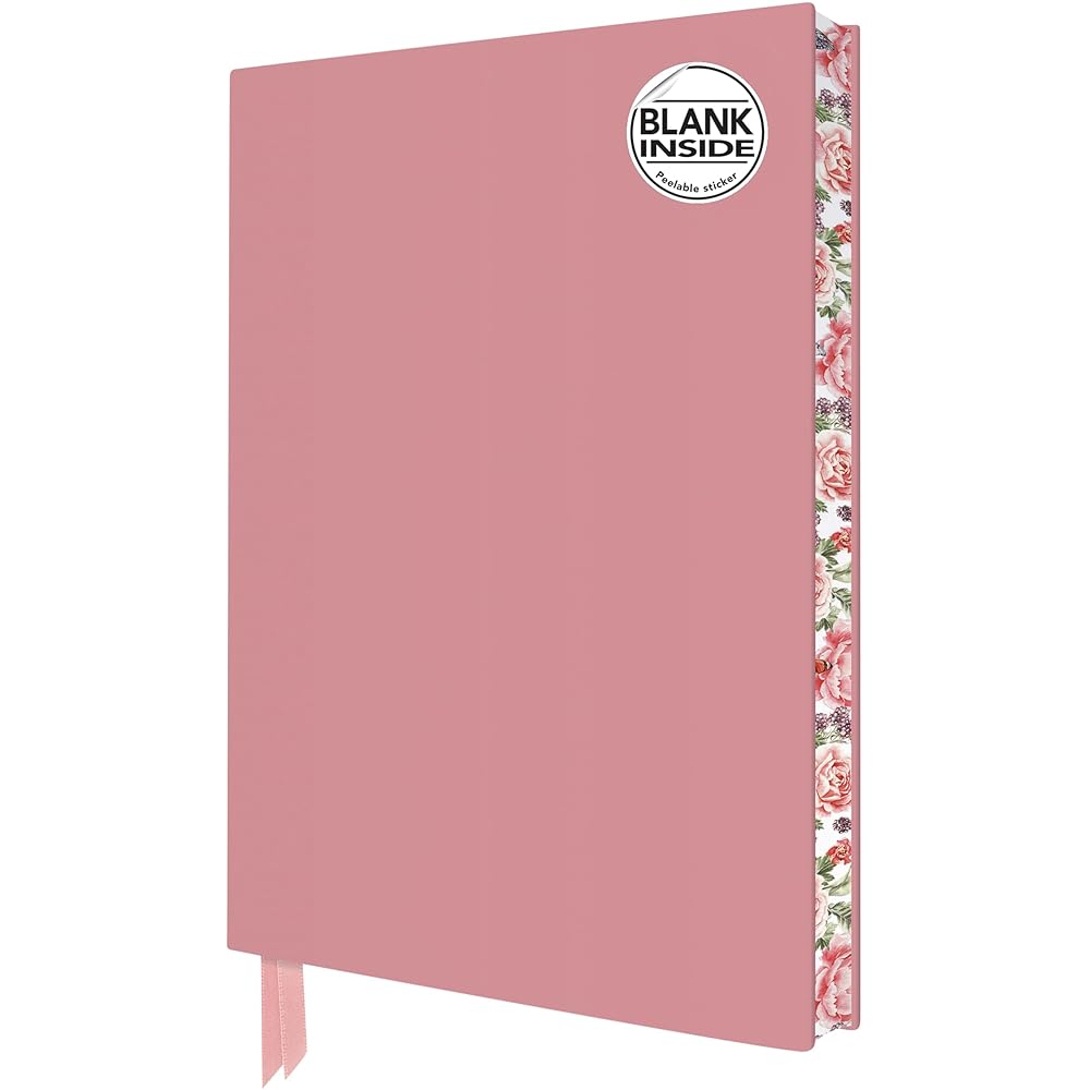 Baby Pink Blank Artisan Notebook (Flame Tree Journals) (Blank Artisan Notebooks) by Flame Tree Studio - Starry Skies Austin