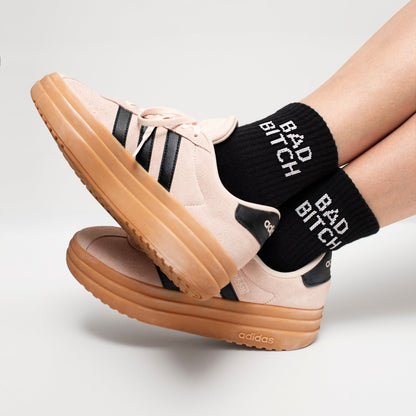 Bad Bitch Quarter Crew Socks - Starry Skies Austin
