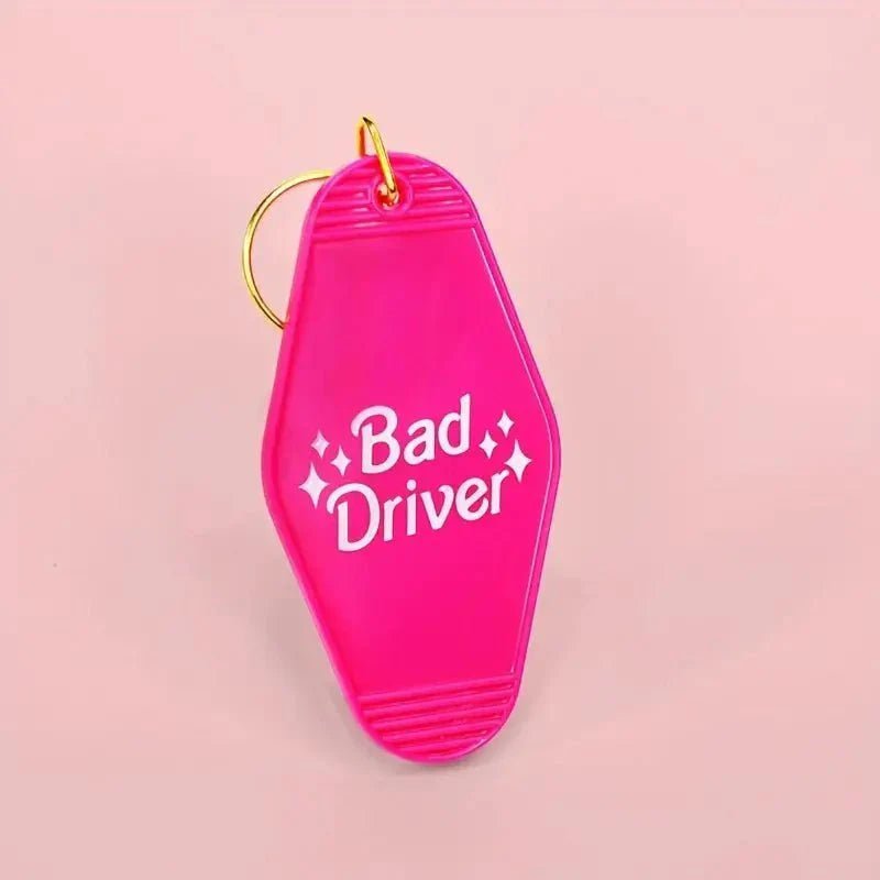 Bad Driver Motel Keychain - Starry Skies Austin