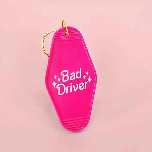 Bad Driver Motel Keychain - Starry Skies Austin