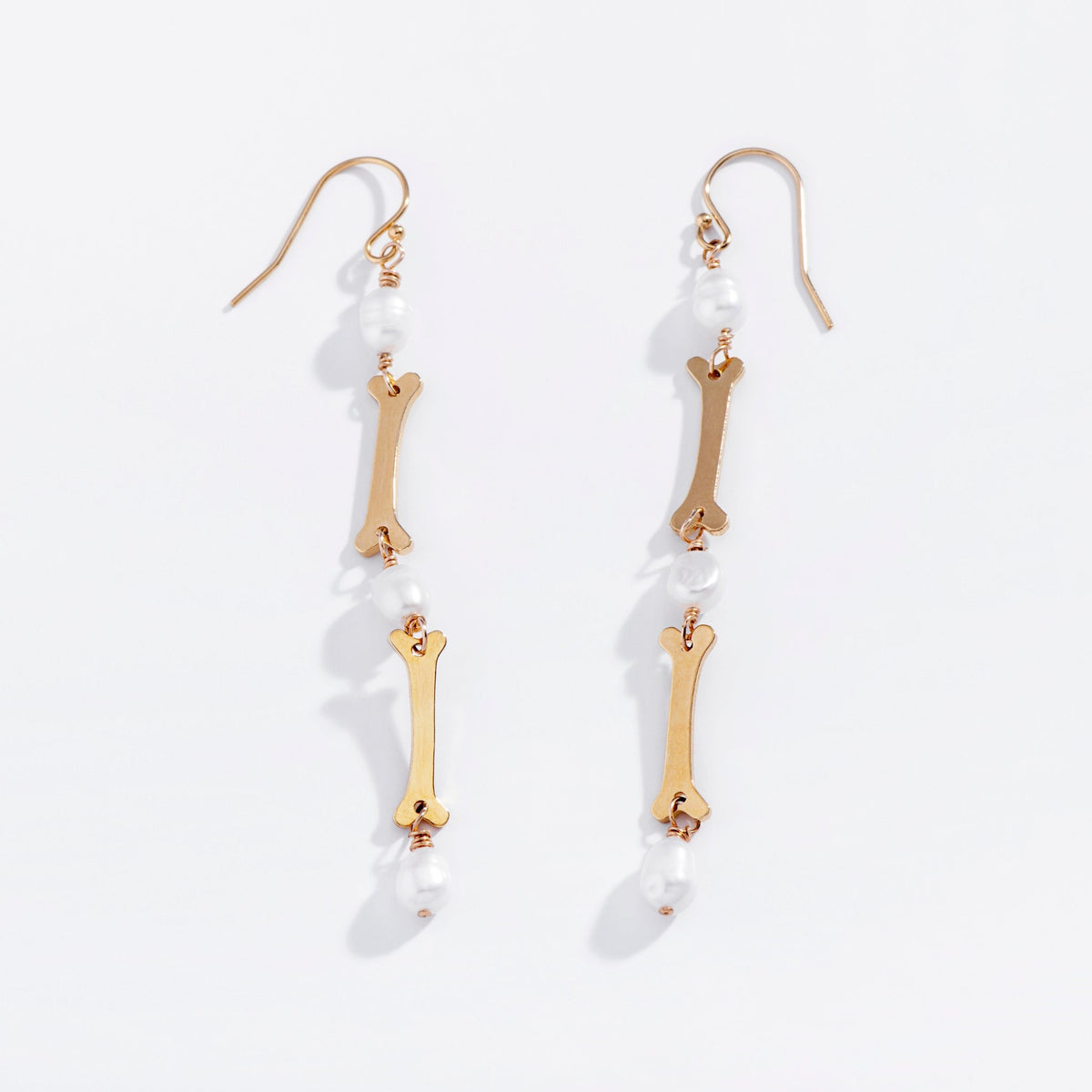 Bad to the Bone Earrings - Starry Skies Austin