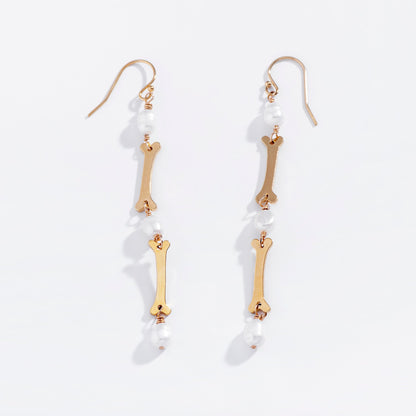 Bad to the Bone Earrings - Starry Skies Austin