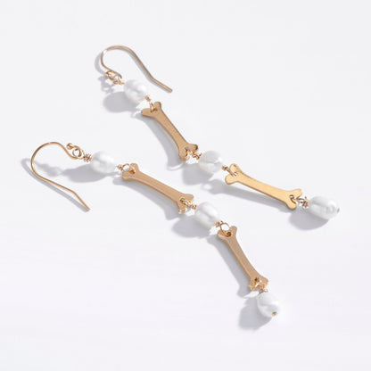 Bad to the Bone Earrings - Starry Skies Austin