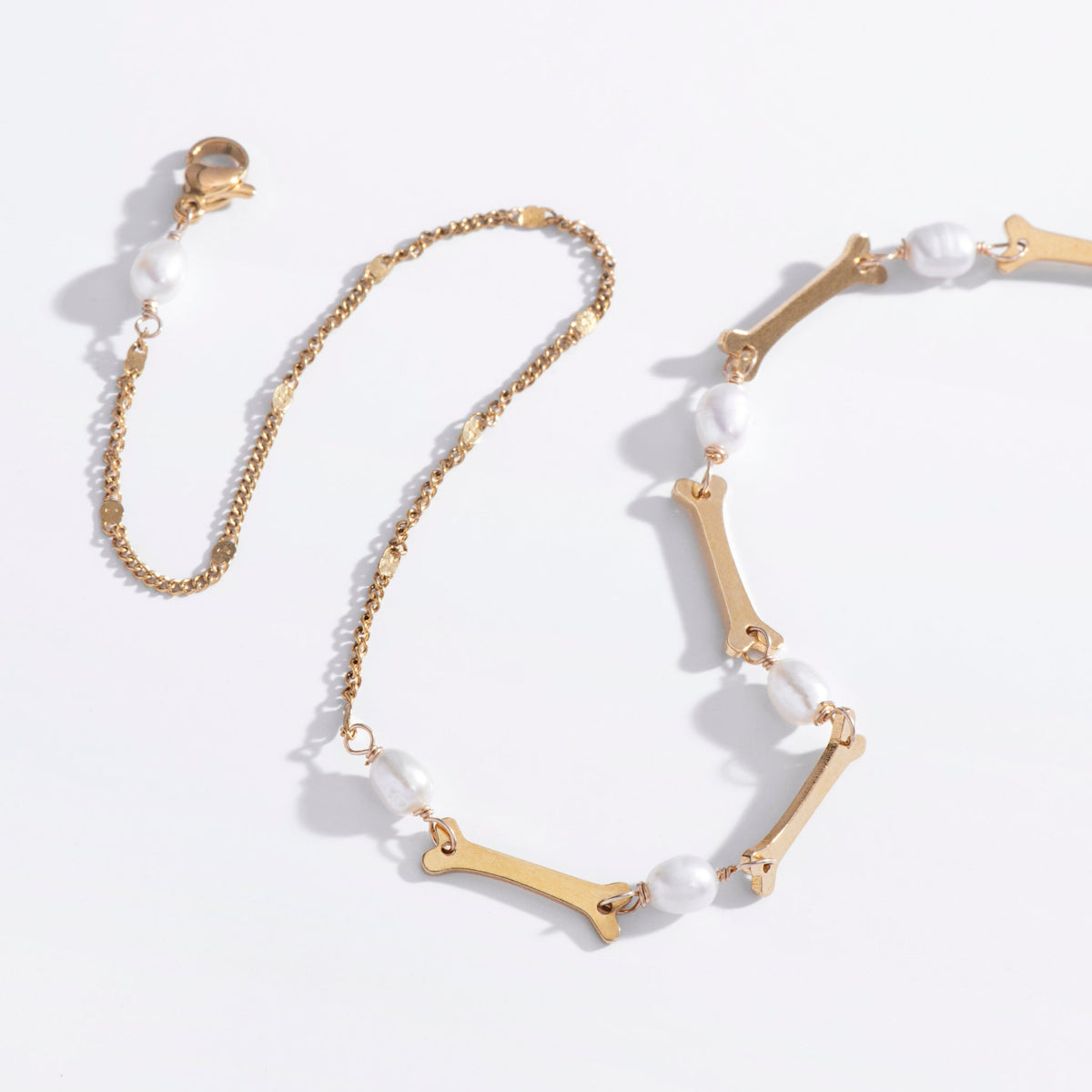 Bad to the Bone Necklace - Starry Skies Austin